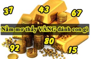 Mơ thấy vàng nên đánh con số nào